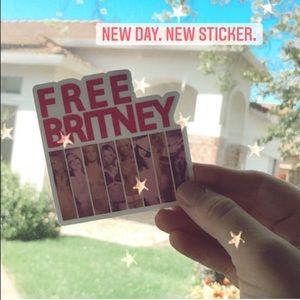 FREE BRITNEY | vinyl sticker